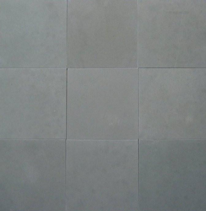 Full Tile Sample - Kota Blue Limestone Tile - 16" x 16" x 3/8" - 1/2" Honed