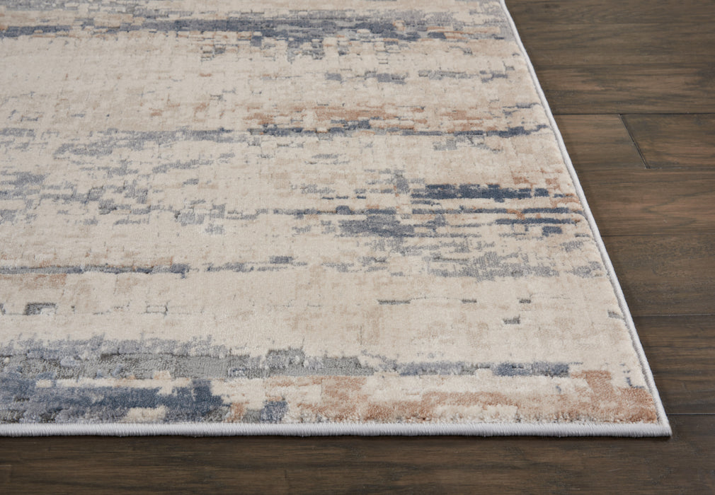 Rustic Textures Beige / Grey Synthetic Fibers BGEGY