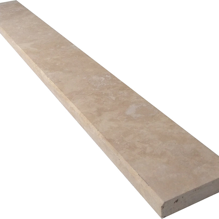 Ivory Filled & Honed Marble Threshold - 5" x 36"