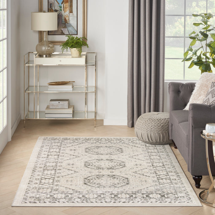 Serenity Home Synthetic Fibers IVGRY Ivory Grey SRH01