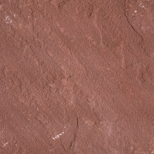 Full Tile Sample - Mahogany Sandstone Tile - 6" x 6" x 1/2" - 5/8" Split Edge