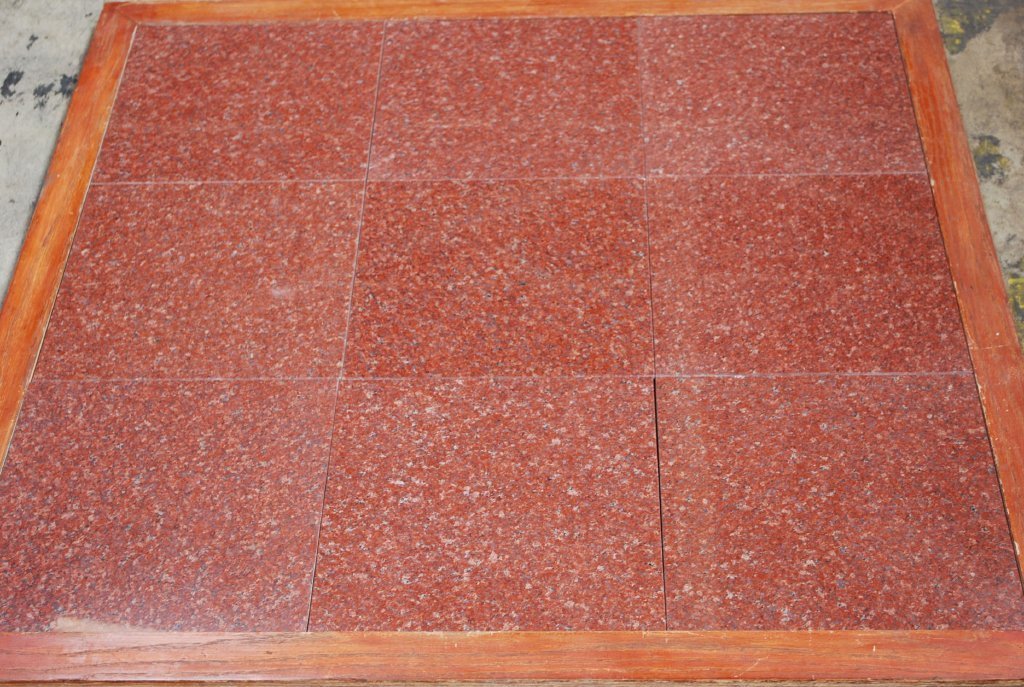 Ming Red Granite Tile - 12" x 12" x 3/8"