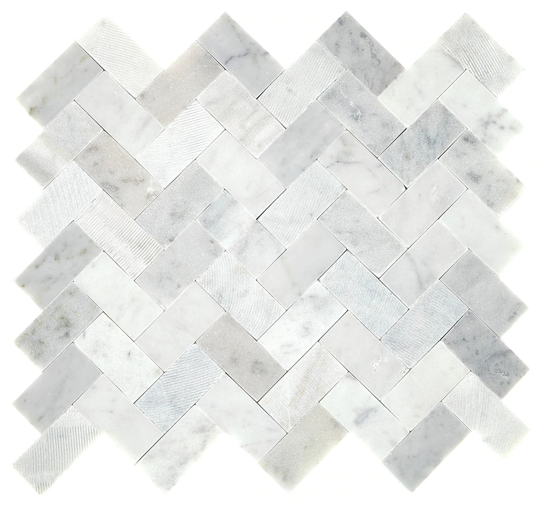Minute Mosaix Carrara White M701