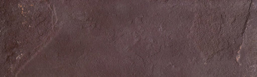 Full Tile Sample - Mocha Blend Slate Tile - 2" x 8" x 1/4" - 3/8" Natural Cleft Face & Back