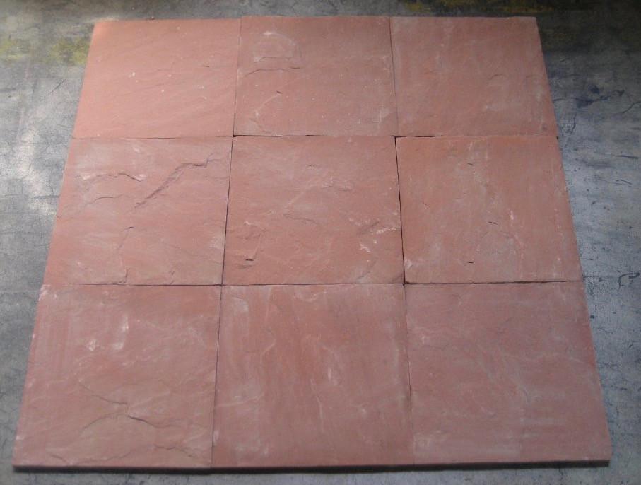 Morning Glory Sandstone Tile - 12" x 12" x 3/8"