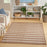 Positano Polypropylene & Polyester Jute Ivory POS03 JUTIV