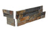 Multicolor Split Face Slate Ledgestone Corner - 6" x 18" x 6"