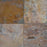 Full Tile Sample - Multi Color Classic Slate Tile - 12" x 12" x 3/8" Natural Cleft Face, Gauged Back