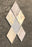 Multi Color Classic Gauged Slate Tile - 8" Diamond (13 1/4" x 8") x 3/8" - 1/2"