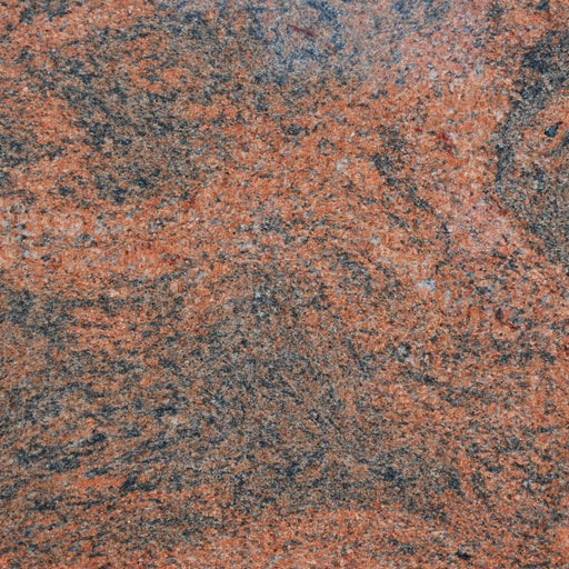 Multi Rosso Granite Tile - 12" x 12" x 3/8" Polished