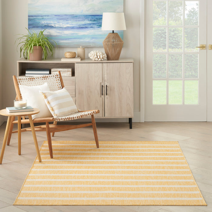 Positano Polypropylene & Polyester YELIV Yellow Ivory POS03