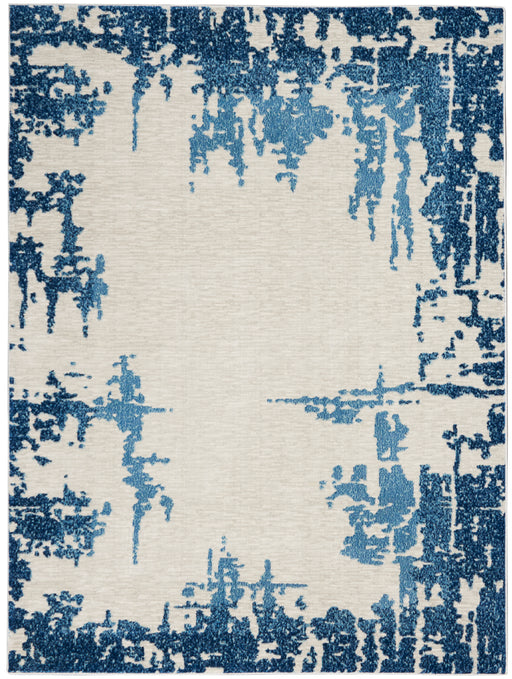 Etchings Ivory / Blue IVBLU