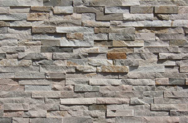 Full Ledger Sample - Nepal Golden Sand 4 Lines Slate Ledgestone - 6" x 24" x 3/4" - 1" Split Face