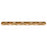 Noche Travertine Liner - 1" x 12" Diamond Rope Honed