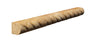 Noche Unfilled & Honed Travertine Liner - 1" x 12" Rope