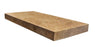 Noche Tumbled Travertine Modern Coping - 12" x 24" x 5 CM