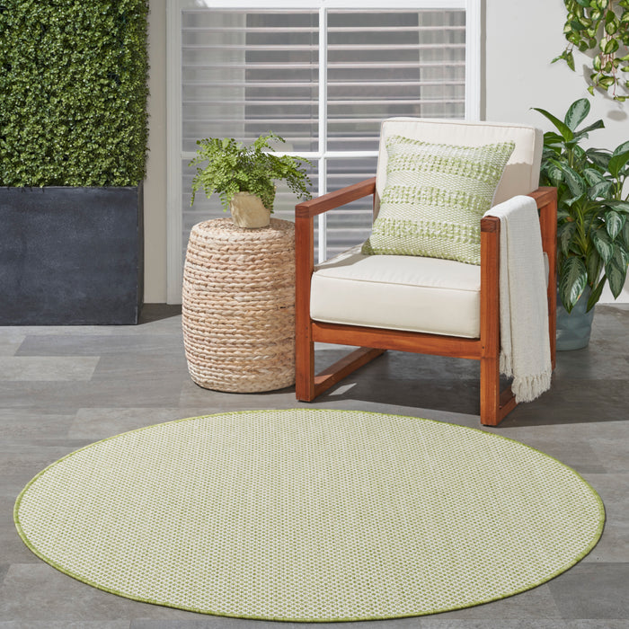 Courtyard Polypropylene COU01 Ivory Green IVGRN