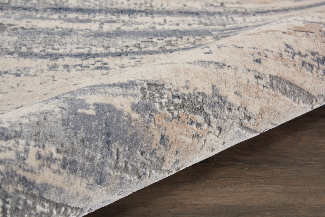 Rustic Textures Beige / Grey BGEGY Synthetic Fibers