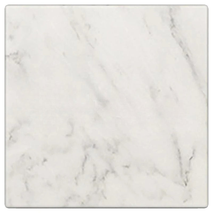 Oriental White Marble Tile - 4" x 4" x 3/8" Tumbled