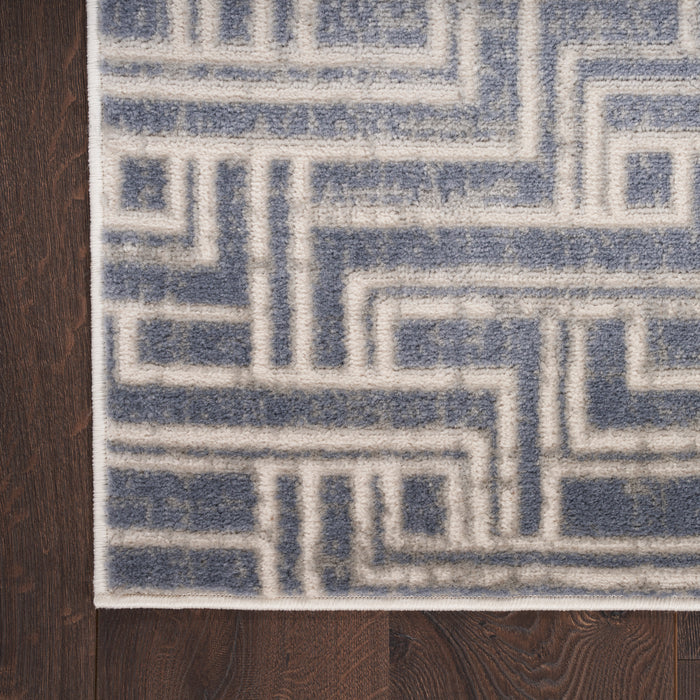 Serenity Home Blue Ivory Synthetic Fibers BLUIV