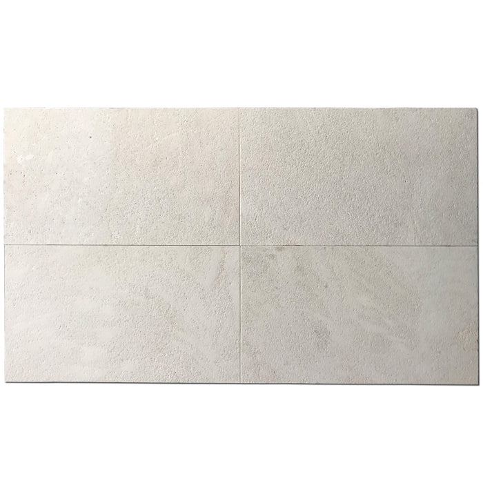Rosal Brushed Limestone Tile - 18" x 36"