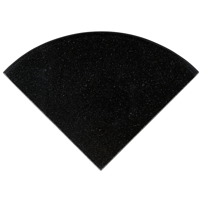 MSI Premium Black Polished Granite Corner Shelf | Lowest Price — Stone ...