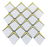 Gold 3D Polished Porcelain Mosaic - Prisma