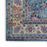 Vintage Kashan Blue BLUE Polypropylene