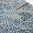 Damask Blue BLUE Polyester DAS06