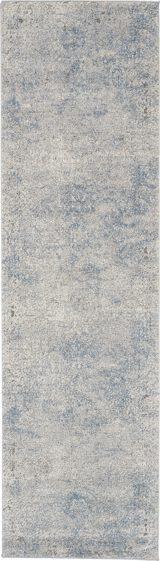 Rustic Textures Ivory Light Blue IVLTB