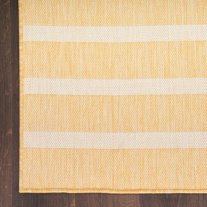 Positano Yellow Ivory Polypropylene & Polyester YELIV