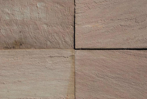 Radiant Red Sandstone Flagstone - Random Sizes x 3/4" - 1 1/4" Natural Cleft Face & Back