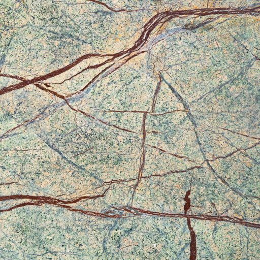 Rain Forest Green Marble Tile - Polished