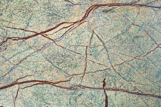 Full Tile Sample - Rain Forest Green Marble Tile - 18" x 18" x 1/2" Polished