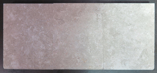 Full Tile Sample - Ramon Gray Limestone Coping - 12" x 16" x 2" Brushed