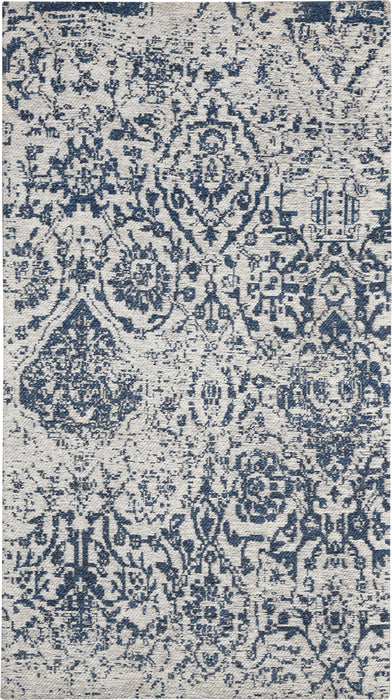 Damask Blue BLUE