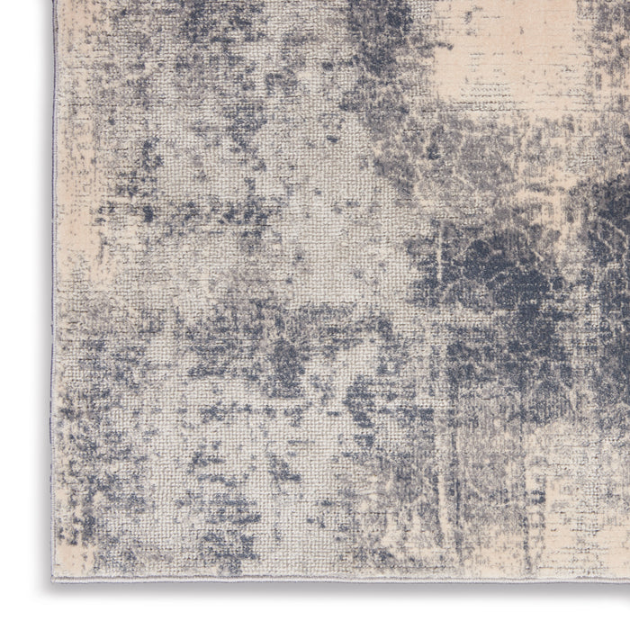 Rustic Textures Blue / Ivory BLUIV Polypropylene