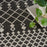 Positano Black BLACK Polypropylene & Polyester POS02