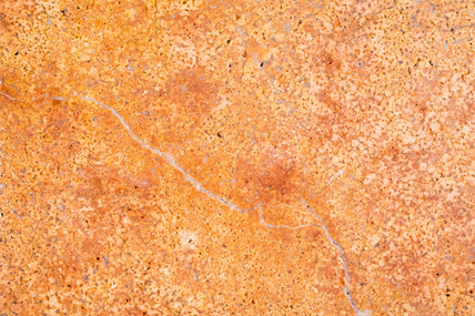 Rojo Travertine Tile - 12" x 12" x 3/8" Tumbled