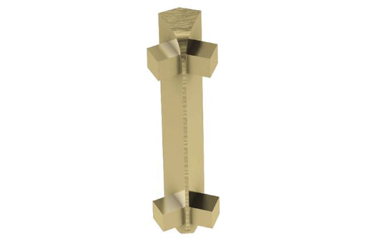 I135RC80AMGB39 Brushed Brass Anodized Aluminum