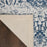 Damask Polyester Blue BLUE