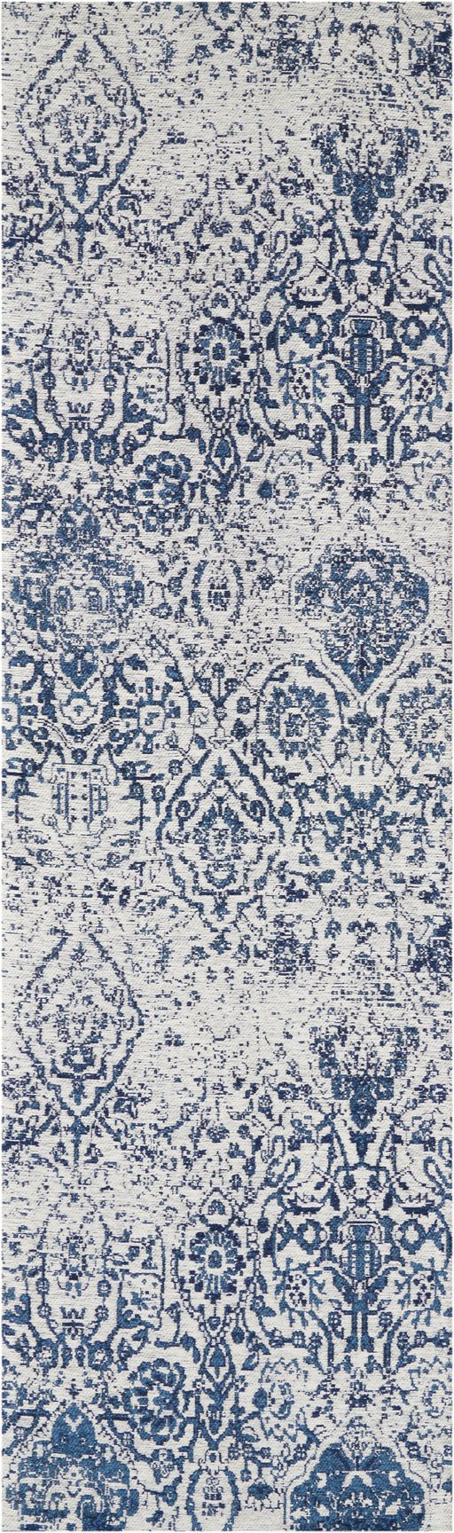 Damask Ivory / Navy IVNAV