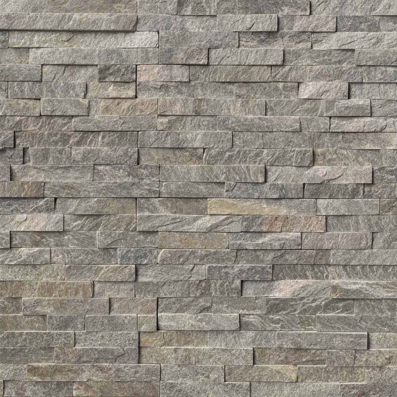 RockMount Stacked Stone Panel Sage Green LPNLQSAGGRN624