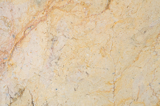 Full Tile Sample - Sahara Gold Marble Tile - 12" x 12" x 3/8" Antique
