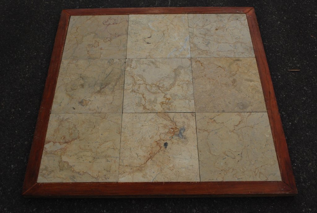 Sahara Gold Marble Tile - 12" x 12" x 3/8" 