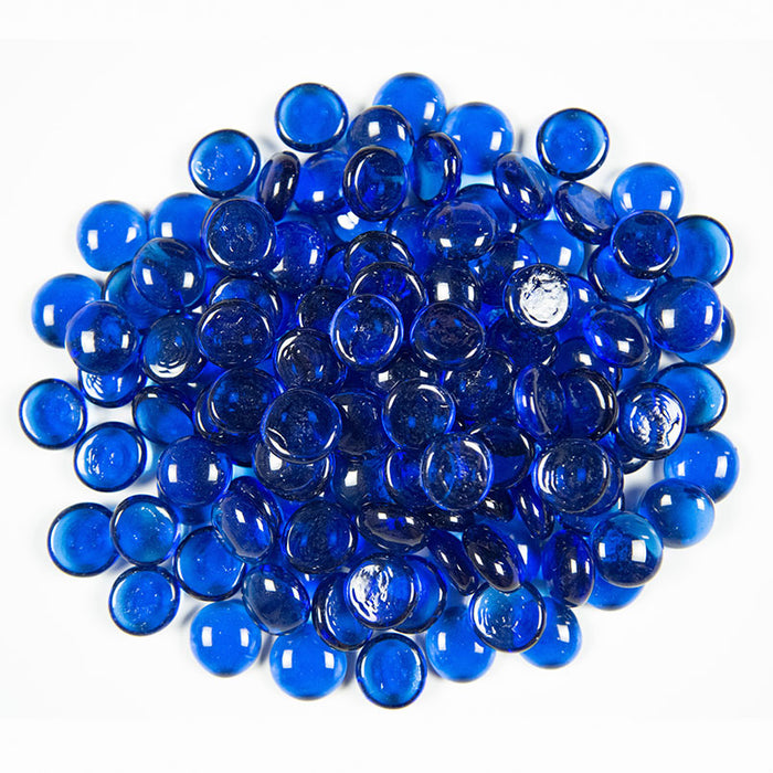 Sapphire Blue Round Glass LFIRGSAPBLU0.5ROU10