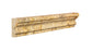 Scabos Honed Travertine Molding - 2" x 12" Crown Molding