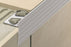 I90/SS60EB39 Brushed Stainless Steel Tile Edging Trim