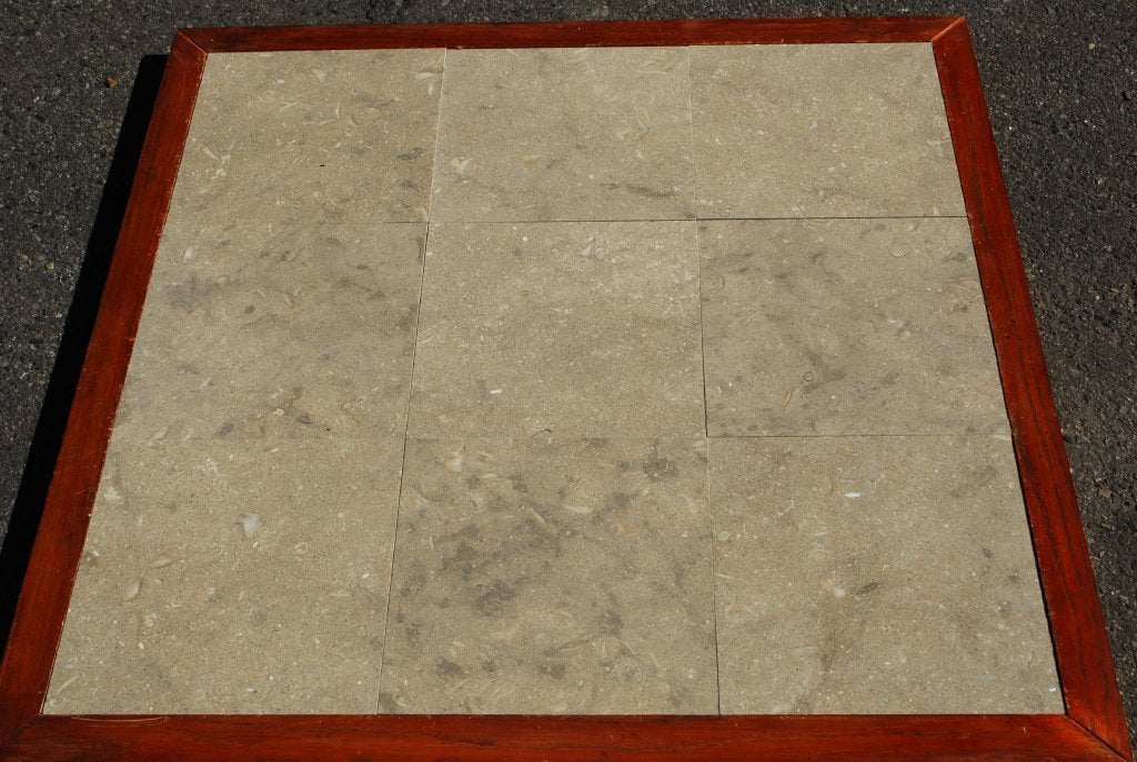 Sea Grass Limestone Tile - 18" x 18" x 3/8" - 1/2"