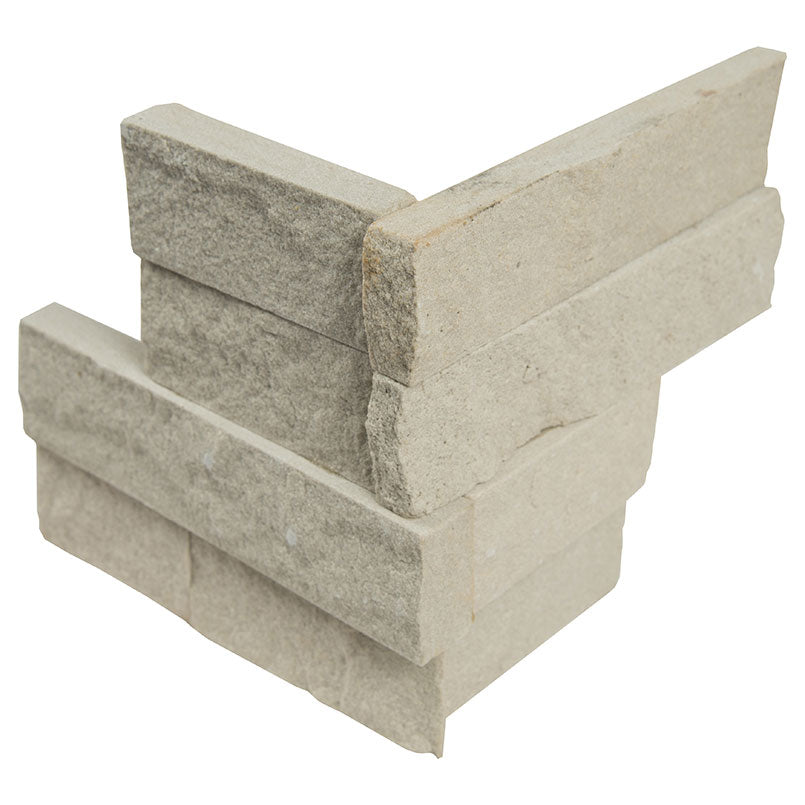 RockMount Stacked Stone Panel Sedona Beige LPNLDSEDBEI66COR
